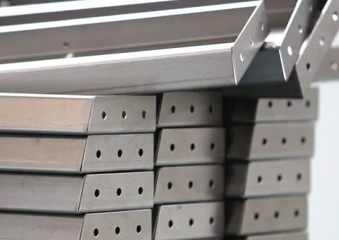 Stacked formed and punched sheet metal profiles